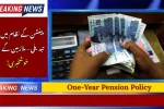Government Ends One-Year Pension Policy