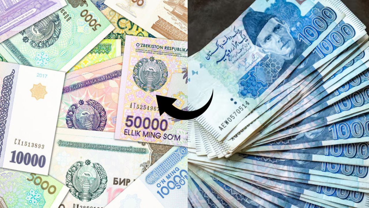 Uzbekistan Som (UZS) to Pakistani Rupee (PKR) Today