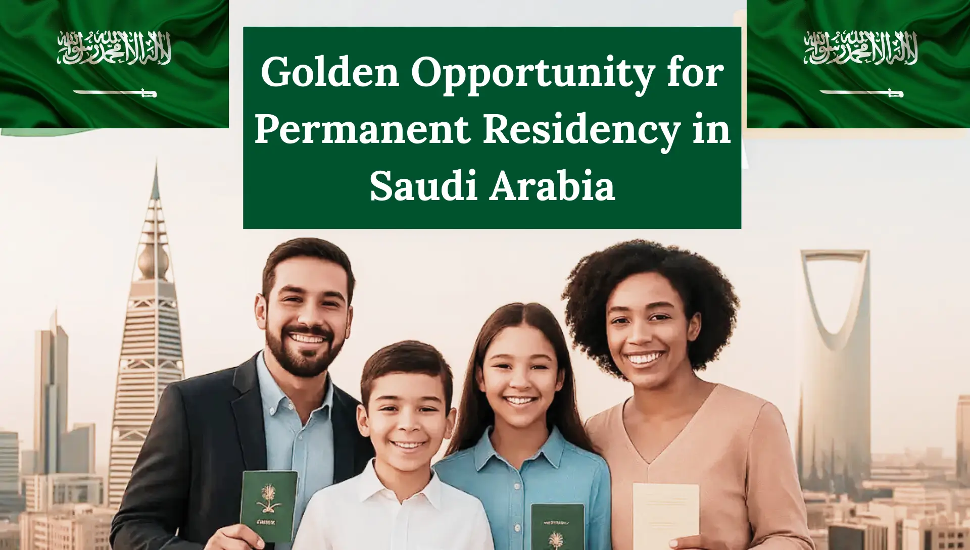 Golden Opportunity for Permanent Residency in Saudi Arabia