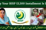 Why Your BISP 13 500 Installment Is Late