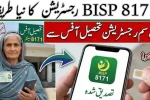 BISP 8171 Wallet Account Registration